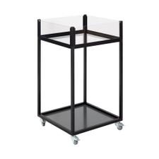 Mobiler Wühltisch „Construct-Black“
