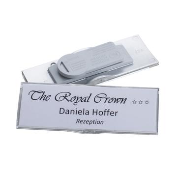 Badge identificativo „Podio Paper slim”