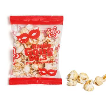 Popcorn in sacchettini con pubblicità