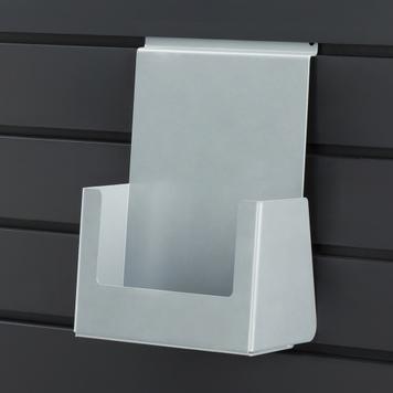 FlexiSlot® Lamellenwand Stahl-Prospektfach