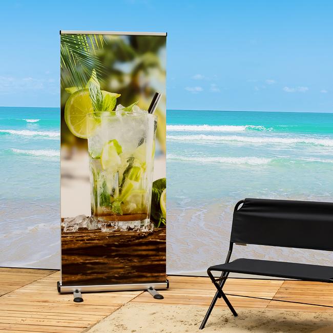 Outdoor Roll Up Banner „Double-Out”