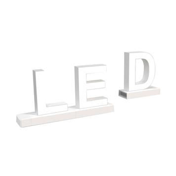 Lettres LED pour l'intérieur