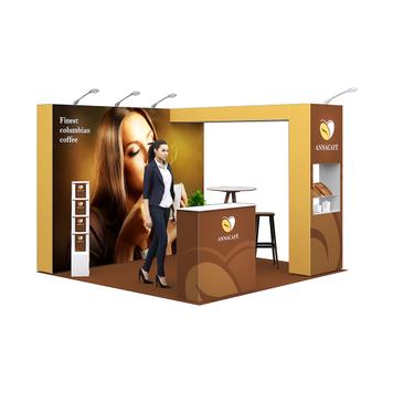 Stand d'exposition Pop-Up Stretch, 3.000 x 3.000 mm