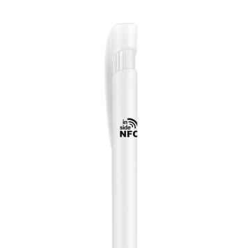 Penna a sfera con punta retrattile "Trinity GUM NFC" con TAG NFC incorporato