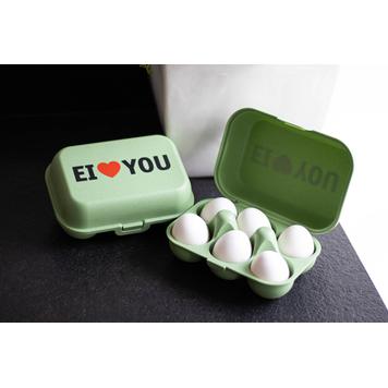 "Eggs to Go" contenitore riutilizzabile per uova