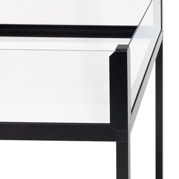 Mobiler Wühltisch „Construct-Black“